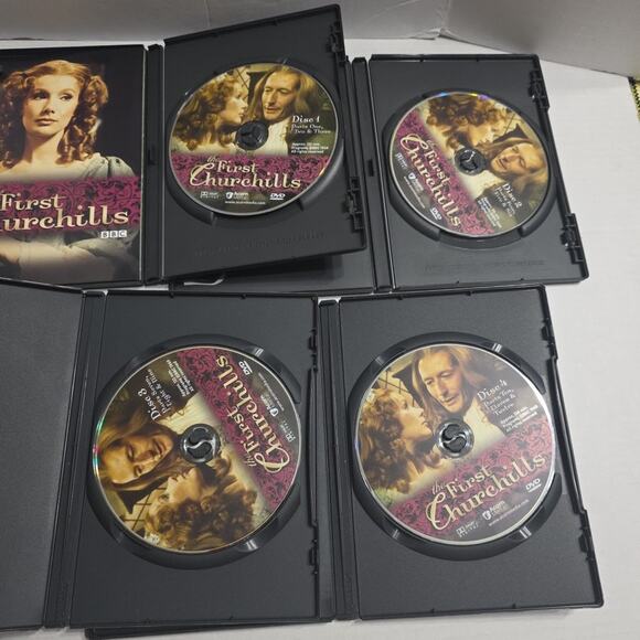 The First Churchills 4-Disc DVD Box Set 1969 TV Mini-Series BBC Susan Hampshire - Picture 4 of 4